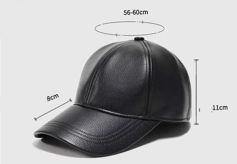 British Top Jazz Hat Minimalist PU Leather Gentleman Hats Men's and Women's Couple Hat Fedoras Party Wedding Cap Father Hat Gift