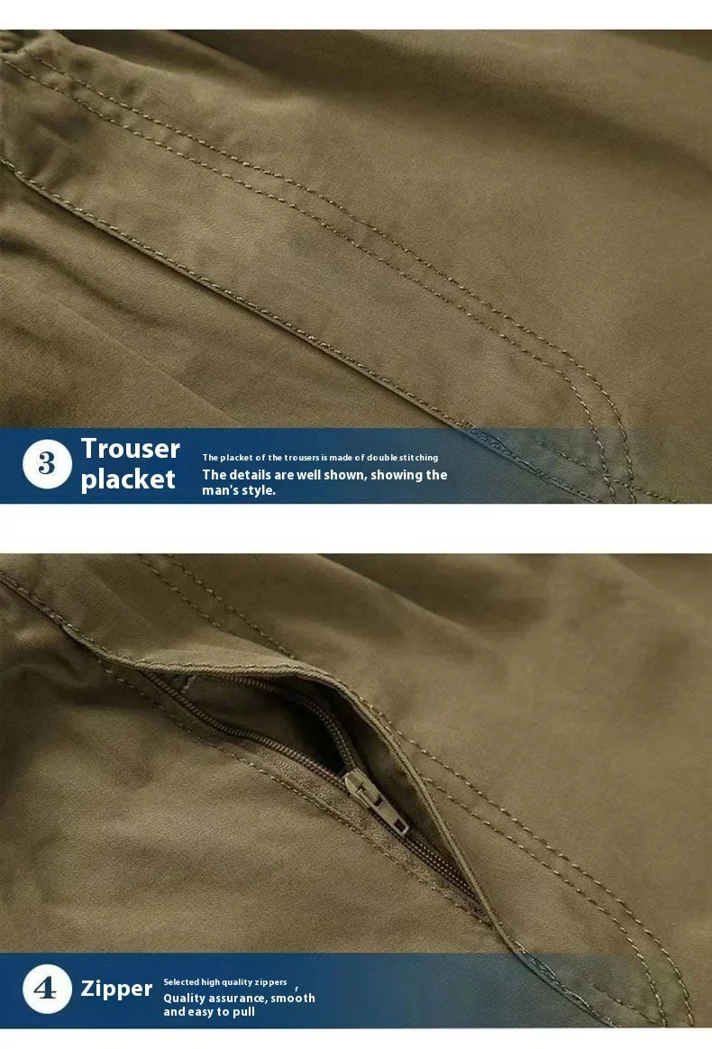 6XL Winter Men Fleece Pants Large size Mens Cargo Pants Trousers  Men Sports Sweatpants Thicken Style Trousers Jogger Pants Male