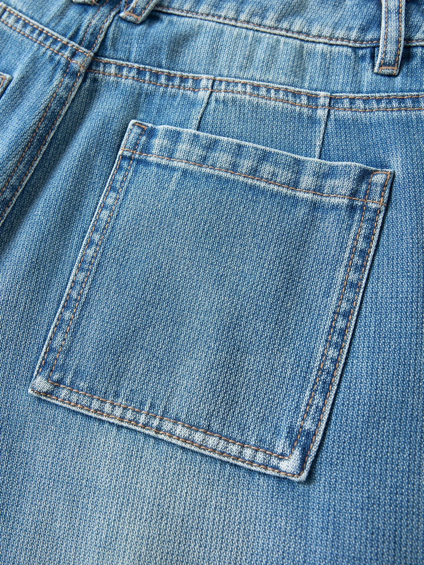 2026 Spring Women's High Waist Retro Washed Straight Leg Denim Pants - Versatile Elegant Design for Casual and Daily Wear
