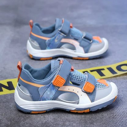 Summer Breathable Sport Sandals for Children Boys Outdoor Casual Beach Shoes Comfortable Non-slip Kids Fashion Sandal