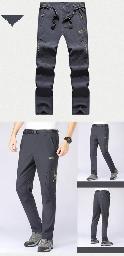 XL-5XL Lightweight Thin Summer Pants for Men Sweatpants Stretch Quick Dry Trousers Men Hiking Camping Men's Pants Joggers Summer