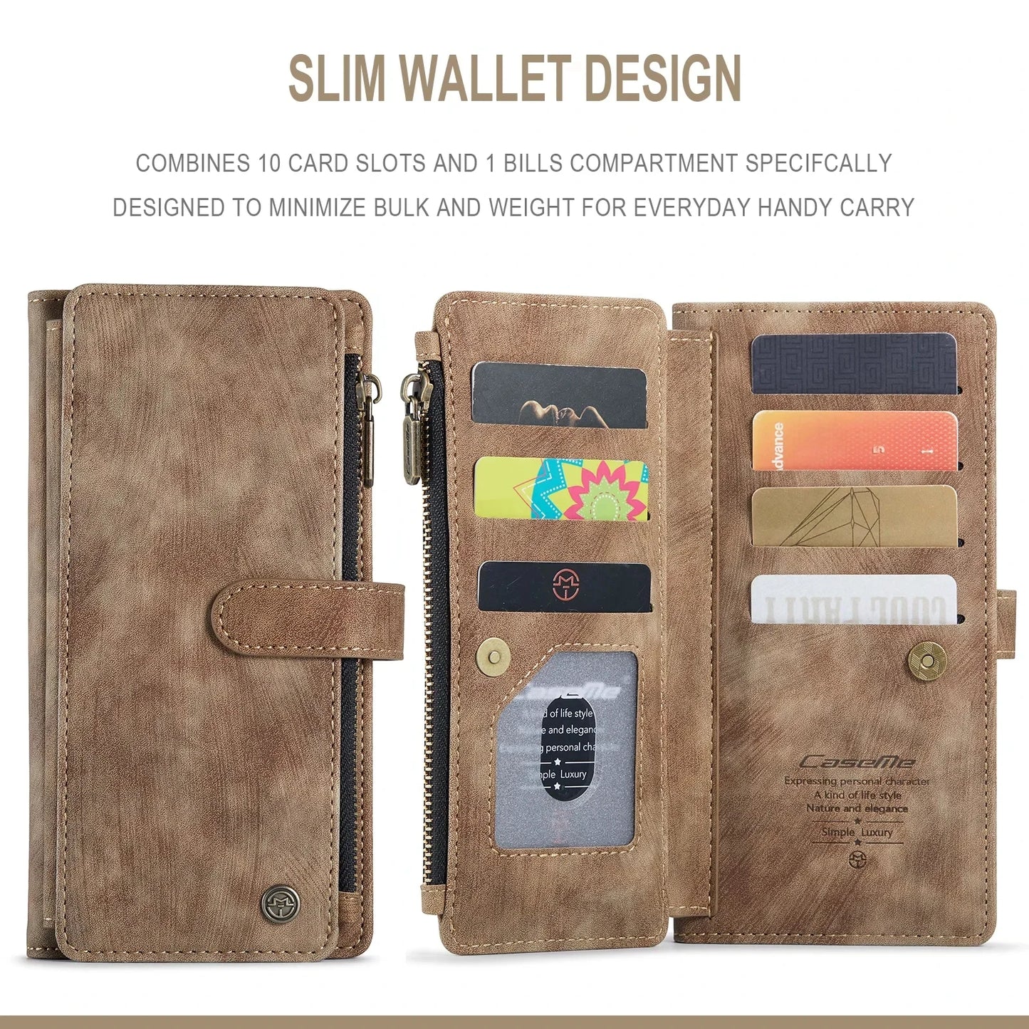 Flip Leather Phone Case For Samsung Galaxy S25 Edge S24 S26 Ultra S23 FE S22 S21 S20 Plus Note20 A16 A56 A17 A37 A57 Wallet Etui