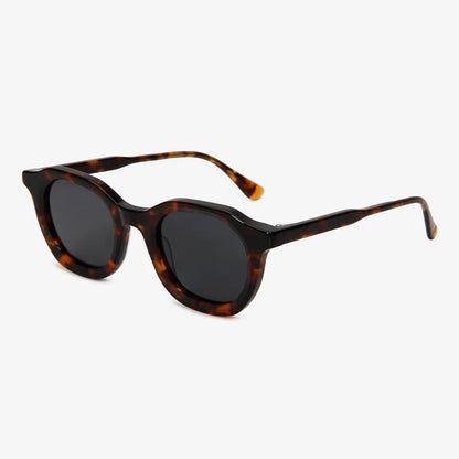 2026 New Fashion Handmade Acetate Polarized Sunglasses Women Portable Sun Glasses Men Narrow Edge Eyeglasses Prescription Custom