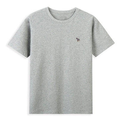 Korea Style brand Cotton O-Neck Minimalist Front Back letter Printed Pattern Tees Summer Harajuku Men Women Short Sleeve T-shirt