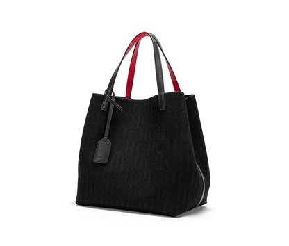 Fashionable Classic New Solid Color Outer Bag Women's Handbag Exquisite Craftsmanship Large Capacity Tote Bag