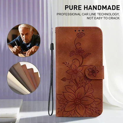 Leather Phone Case For iphone 15 14 13 12 11 Pro Max XS XR 7 6 6 6s Plus SE SE3 se4 2024 Wallet Lanyard Cover