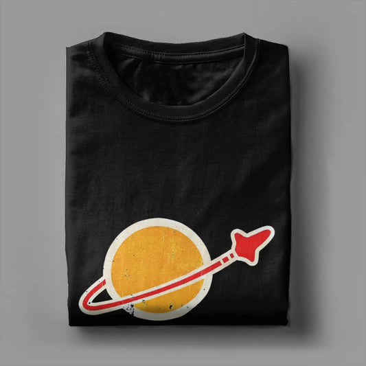 Classic Spaceman Vintage Lego space T Shirts for Men 100% Cotton Novelty T-Shirts Round Collar  Tee Shirt Short Sleeve Clothes