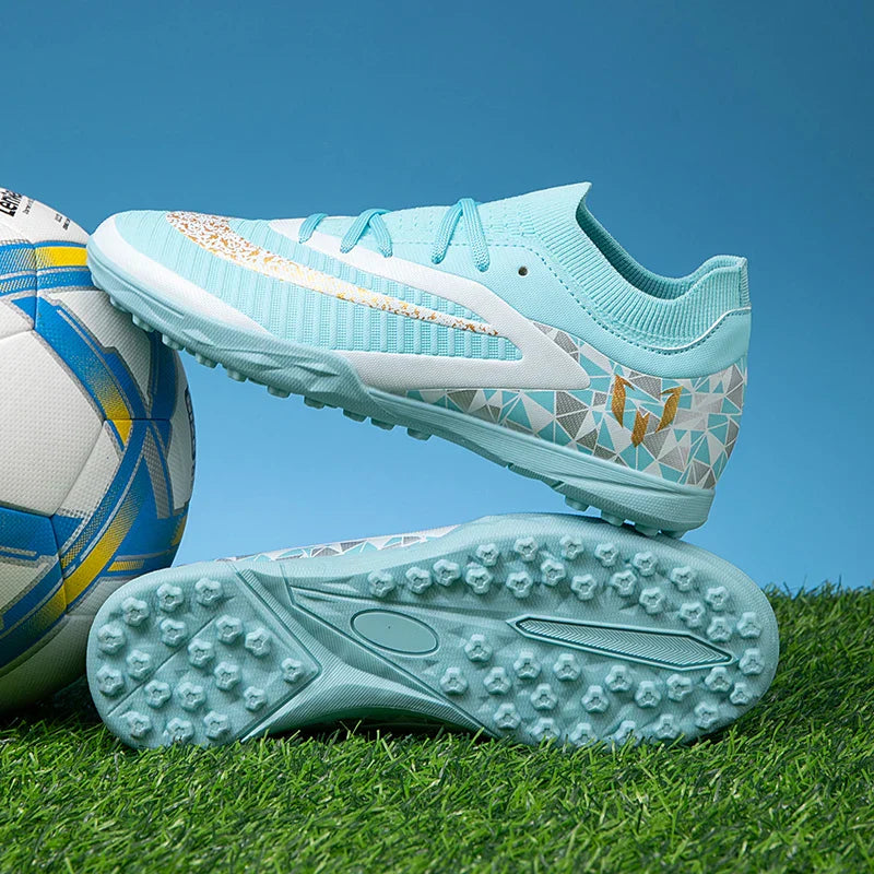 New Kid Match Boys Soccer Shoes Comfortable Outdoor Match Professional Football Boots Sneakers Non-Slip Sports Shoes Unisex