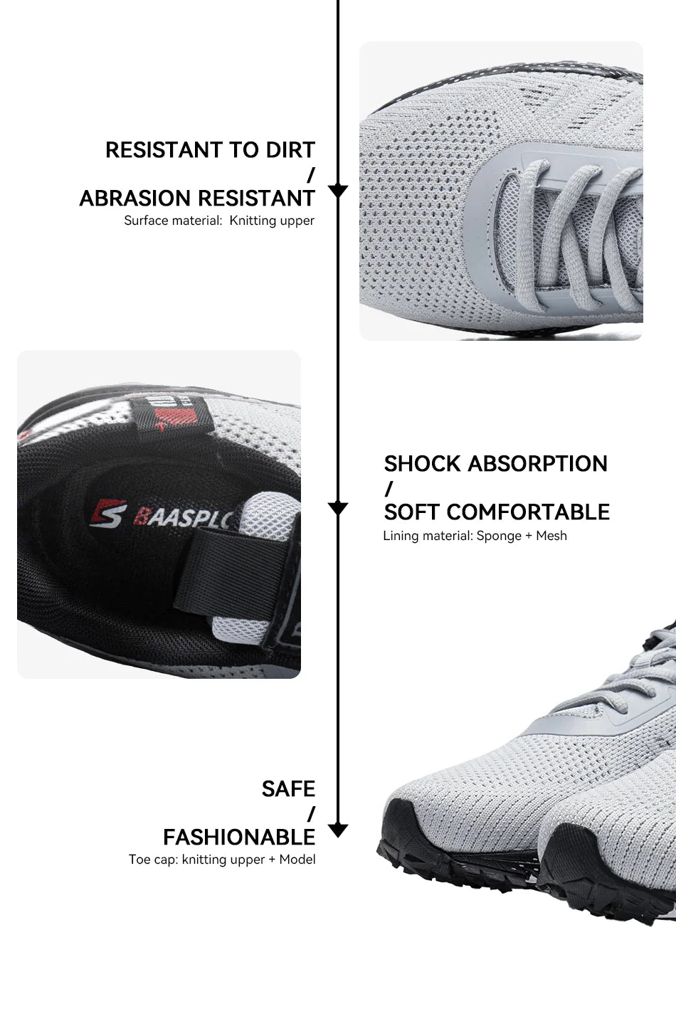 Men Running Shoes Brand Breathable Mesh Outdoor Grass New Male Sneakers Shoes Walking Gym Shoes For Men Plus size 41-50