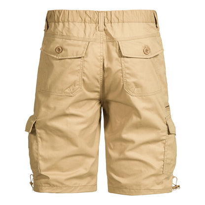 Summer Shorts Men Cargo Shorts Camouflage Cotton Bermuda Shorts Gym Swimming Large Size 5XL Tactical Knee Half Pants