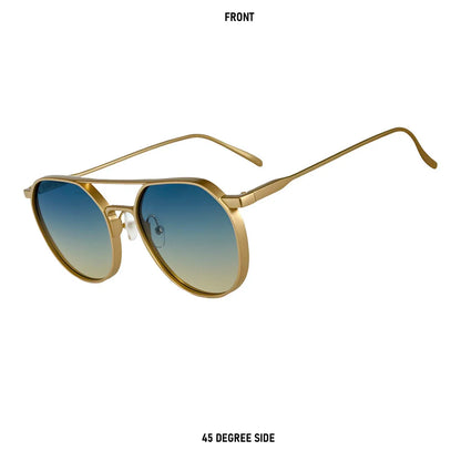 UV400 Protection Oval Sunglass Men Luxury Metal Frame Sunglasses Women Trendy Fashion Glasses Dropshipping Gafas De Sol Hombre