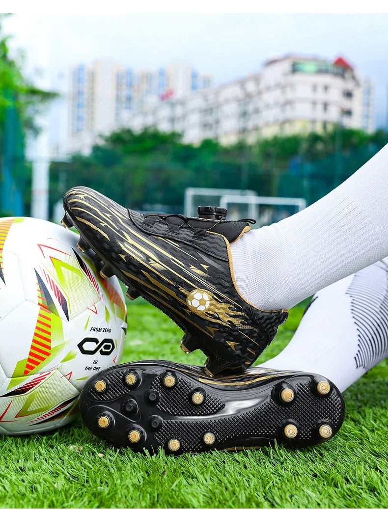 New Kids Football Field Boots Boys Girls Indoor Soccer Shoes Society Futsal Non Slip Professional Fast Men Soccer Cleats Sneaker