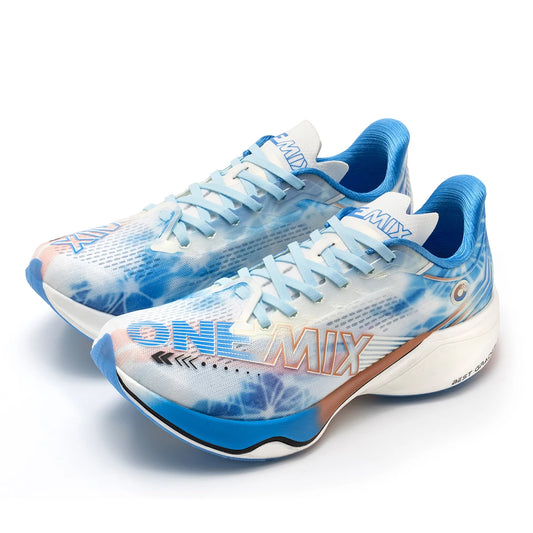 Marathon Carbon Plate Running Shoes Shock Absorption Ultra-light Sports Shoes Rebound Technology Outdoor Men Sneakers