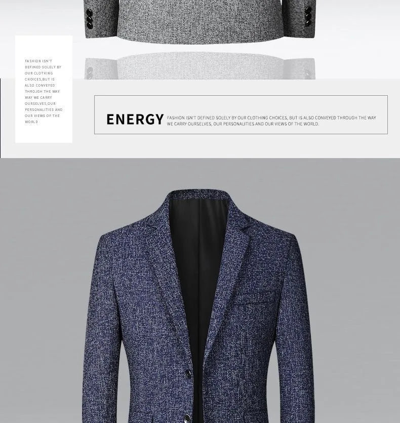 New Summer and Autumn Linen Thin Breathable and Sun-Protective Suit Jacket with Inner Lining, Slimming Middle-Aged Men's Suit