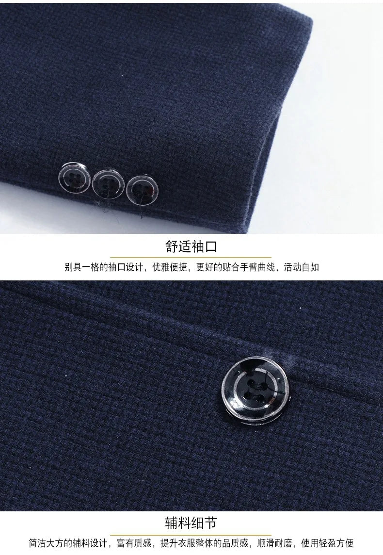High Quality Blazers Men Korean Version Fashion Trend Wedding Suit Casual Business Man Gentleman Suits Male Jacket Blazer Coat