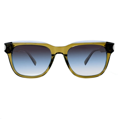 Olive Acetate Sunglasses Vintage Rivet Retro Sun Glasses UV400 Protection Unisex New Designer Eyewear Fashion