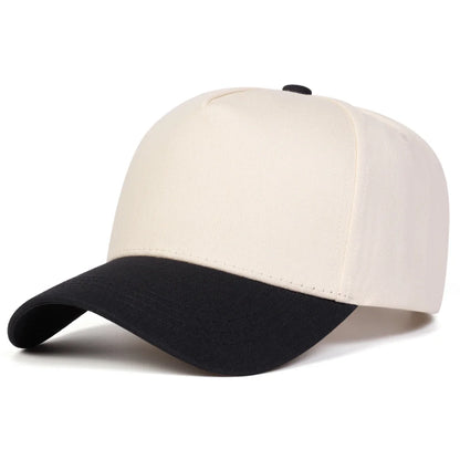 Unisex Light Panel Color Blocked Baseball Caps Spring Autumn Outdoor Adjustable Casual Hats Sunscreen Hat Sports Cap
