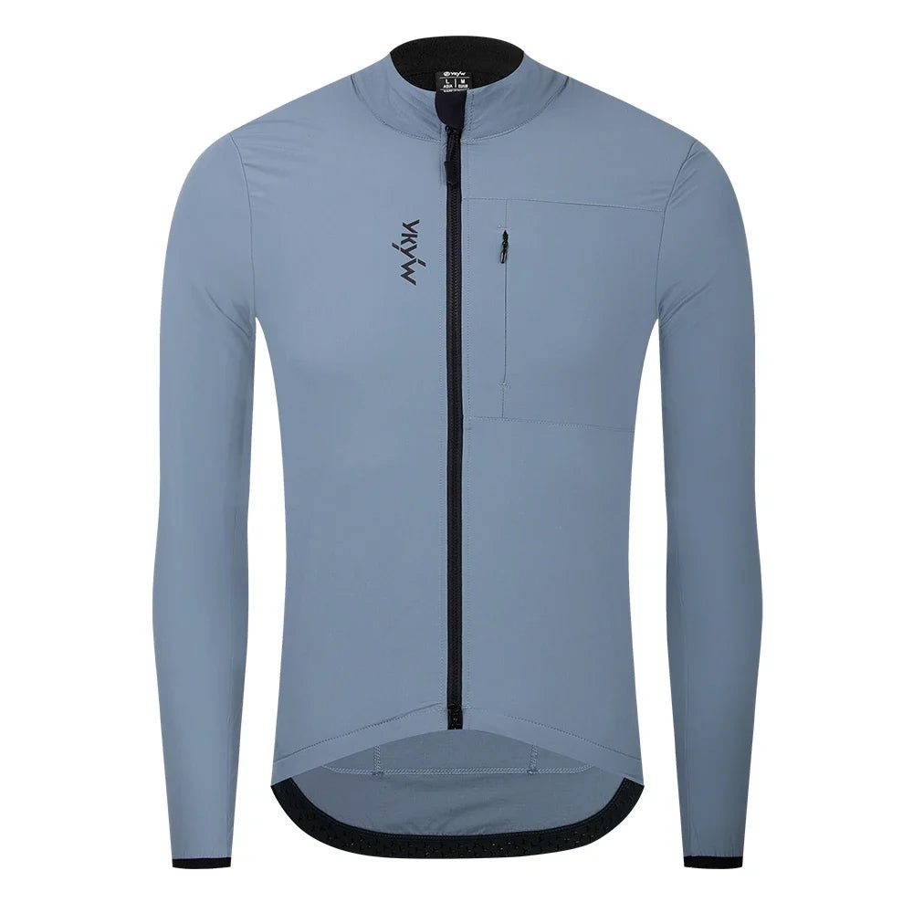 Men's Cycling Jacket 10-20°C Waterproof Windproof Bicycle Windbreaker Warmth Fleece Road Bike Jacket Cycling Clothing