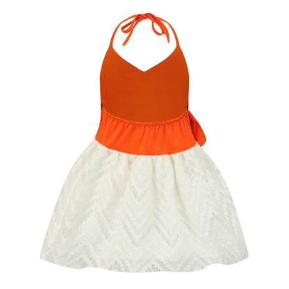 New Moana Dress Costumes Kids Girl Cosplay Toddler Movie Ocean Adventure Infant Frock Halloween Party With Chick Clothes