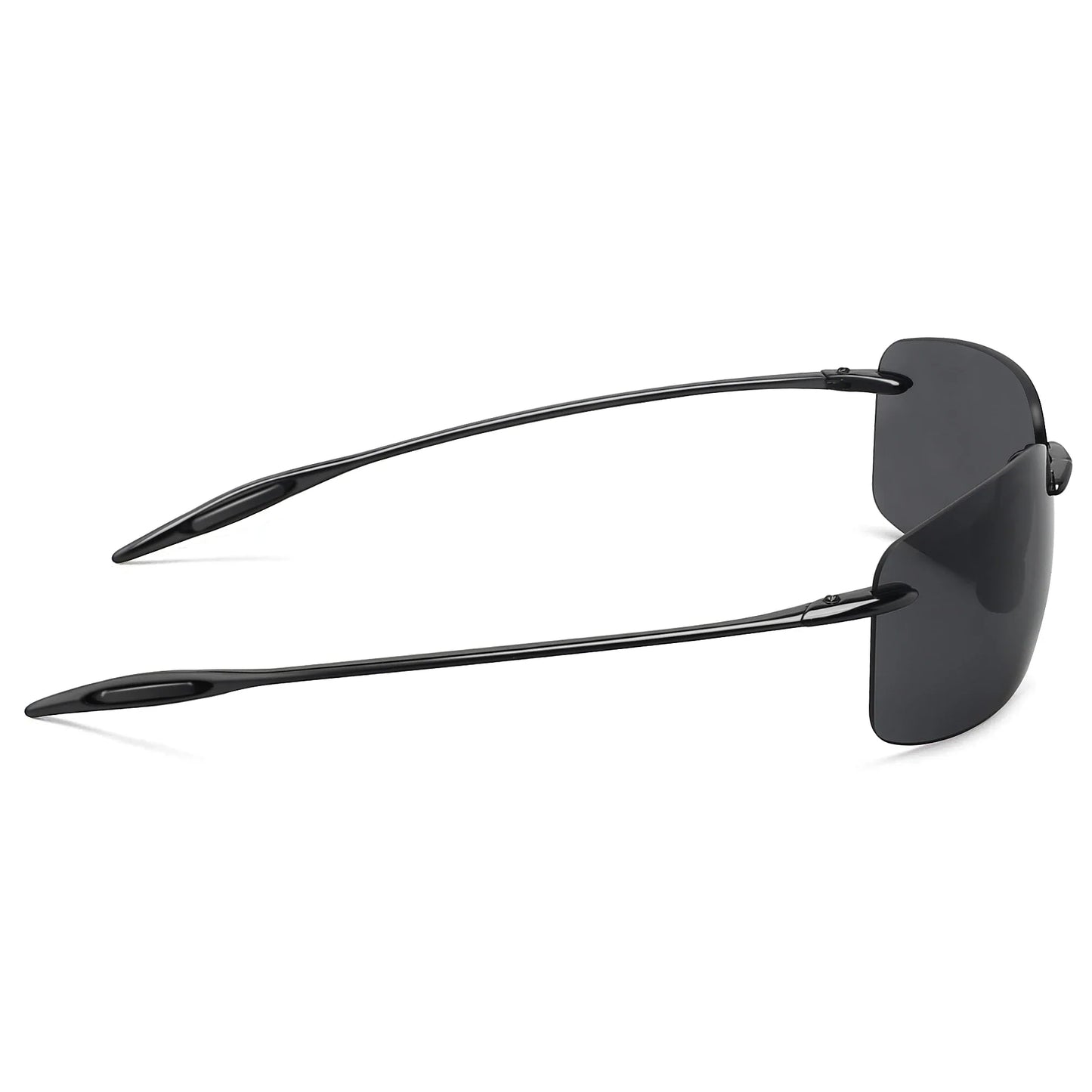 Sports Sunglasses for Men Women Tr90 Rimless Frame for Running Fishing Golf Driving MJ8009