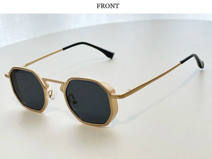 Steampunk Sunglass Men 2025 Square Sunglasses Women Trendy And Fashionable Vintage Fashion Glasses Gafas De Sol Hombre Zonnebril