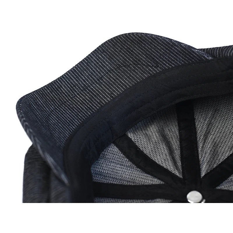 Stripe Newsboy Cap Peaky Casual Octagonal Hat Vintage Soft Berets Cap Visor Gatsby Flat Ivy Hat Four Seasons