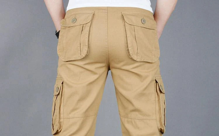 Tactical Cargo Pants Men Cotton Overalls Outdoor Work Trousers Big Size Hombre Clothing Camo Hiking Pants