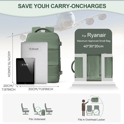 Backpack 40x30x20 Cabin Bag Travel Backpack for Men Women Hand Luggage Leisure Laptop Backpack mochila para viaje cabina