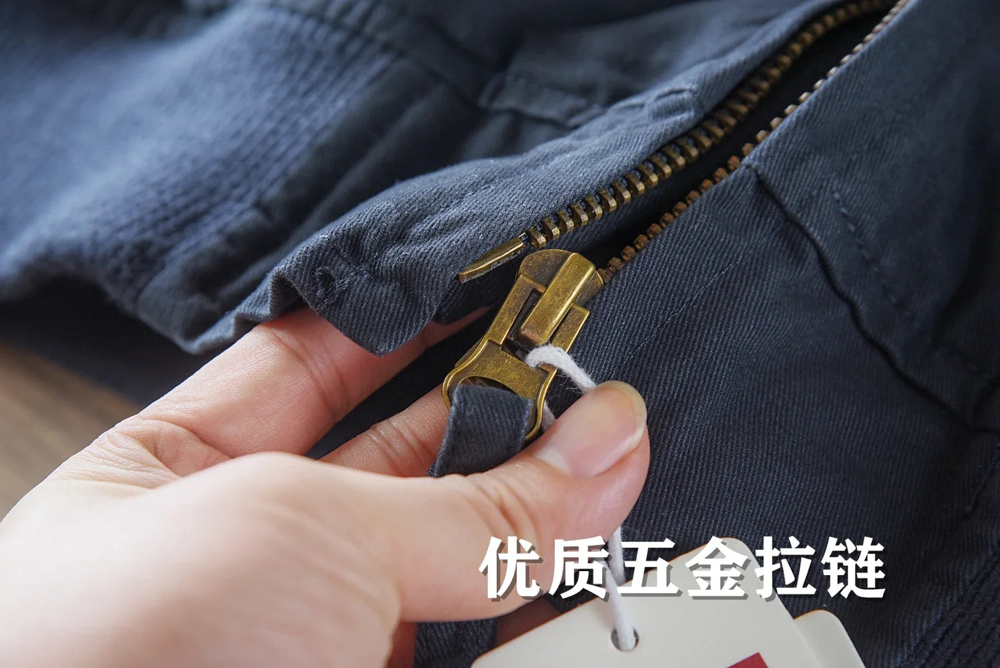2025 Spring And Autumn New American Retro Men's Solid Color Twill Baseball Clothes 100% Cotton Fashion Wash Leisure Jacket Coat