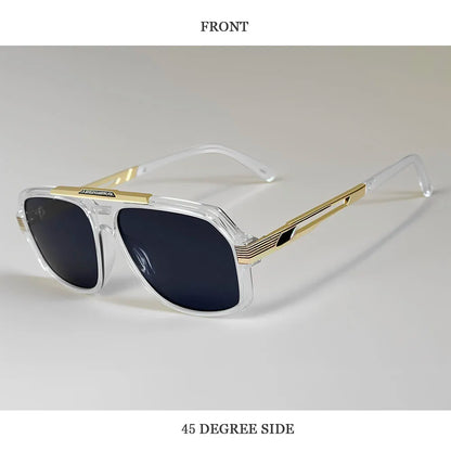 Brand Design Square Sunglasses Women  UV400 Protection Sunglass Men Beach Vacation Fashion Glasses Gafas De Sol Hombre Zonnebril