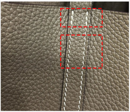 22 CM Large size Top Quality Bucket Bags Women's Bag Lady Luxury Designer High End Bag TC Cowhide Golden Sliver