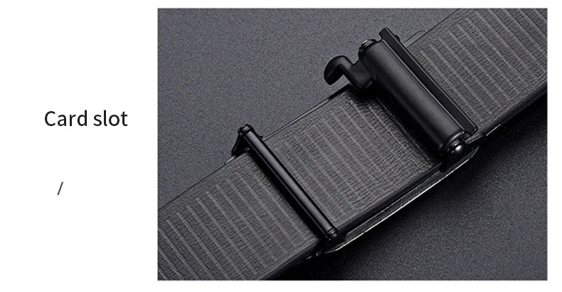 New Product Belt MEN'S High Quality Toothless Automatic Buckle Casual Men Belt MEN'S Business Fashion Belt