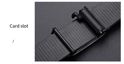 New Product Belt MEN'S High Quality Toothless Automatic Buckle Casual Men Belt MEN'S Business Fashion Belt