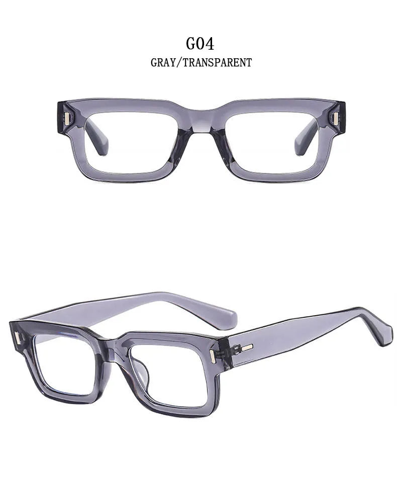 2024 Square Sunglasses For Men Luxury Vintage Sunglasses Women Trendy Retro Men Fashion Gafas De Sol Hombre Lunette Soleil Femme