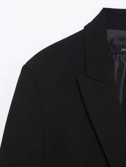 Women's Tailoring Blazers Straight Office Blazer for Women New in Outerwears Casual Blazer Woman Long Sleeve Lady Jackets