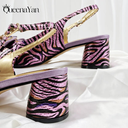 2025 Women Elegant Gold High Heel Shoe and Matching Bag Set with Rhinestone Accents Stylish Peep Toe Design for Party