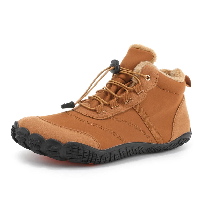 VENOCON PINGKEE Wide ToeBox Barefoot Casual Shoes Men Women Minimalist Winter Snow Thermal Feet Boots Sneakers Footwear Man