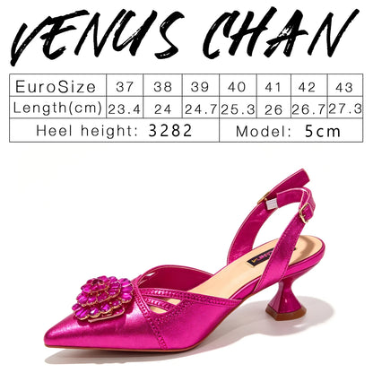 2025 Newst Italian Butter-fly Design Party Wedding Pointed Toe Slingback Sandals with Bag Set in Blue Color