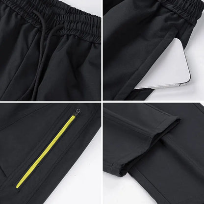 Outdoor Hiking Pants Male Waterproof Windproof Climbing Paratrooper Trousers Autumn Wear-Resistant Camping Cycling Cargo Pants