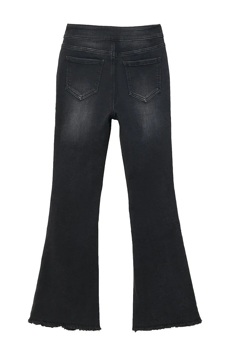 Jeans For Woman 2025 Winter New Slim-fit Warm Versatile Flared Pants Simple Commuter Casual Casual Woman Trousers 12344022