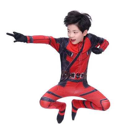 Superhero Costume Kids Super Hero Child Cosplay Costume Sword Kids Jumpsuit Girls Boy Costume For Child Halloween Carnival Suit