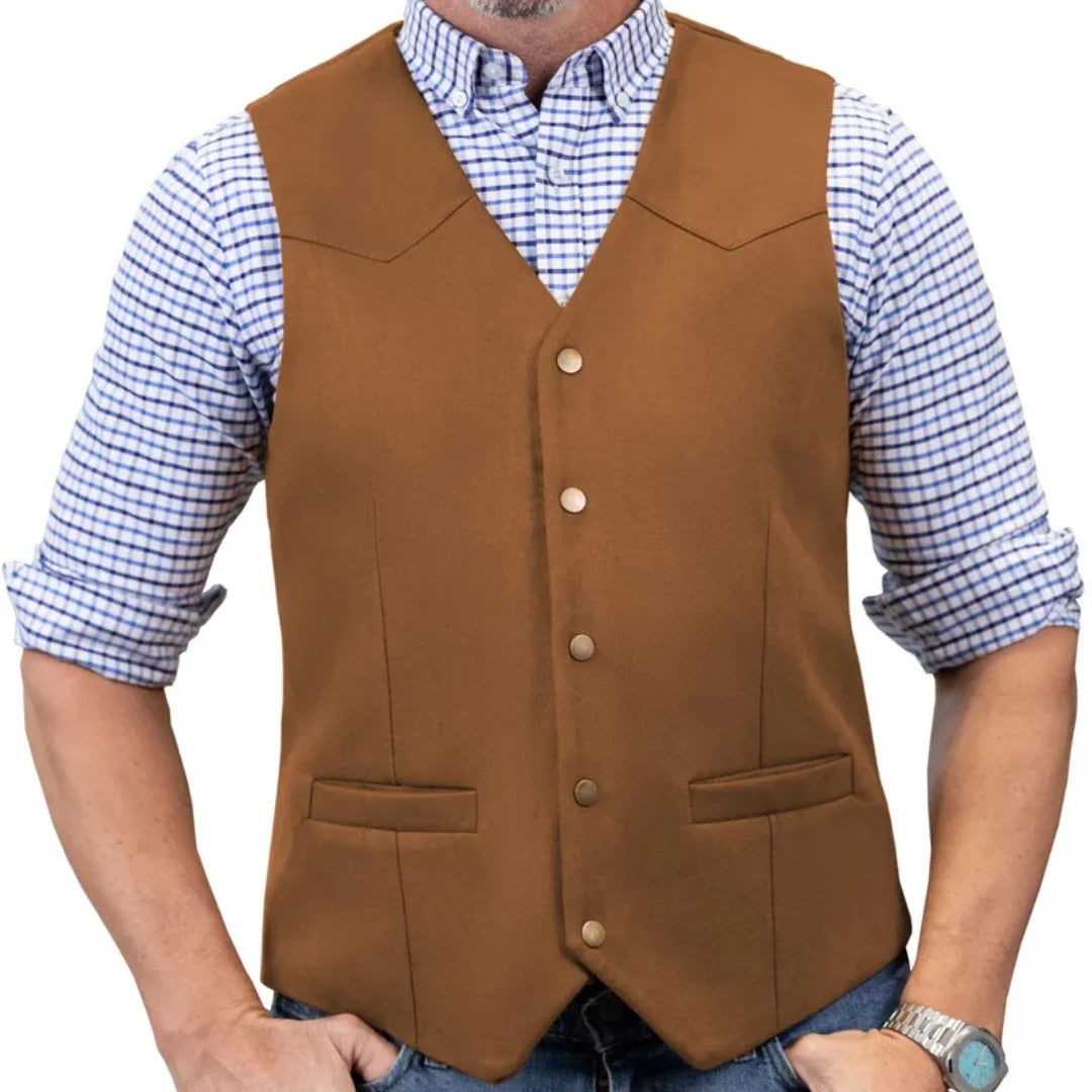 Men Vest Gold Suede Velvet Single Button V Neck Waistcoat For Wedding Birthday Party Business Work Daily Casual Men Suit Vest