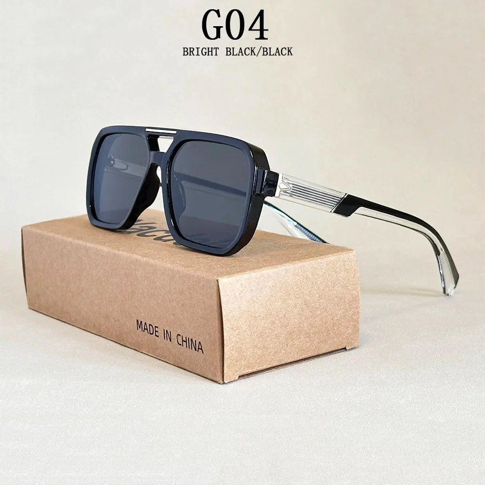 Square Sunglass Men Vacation Fashion Glasses Vintage Sunglasses Women 2025 Gafas De Sol Hombre Lunette Soleil Femme Dropshipping