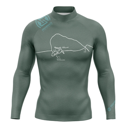 RT Colorful Rashguard Snorkeling Long Sleeve Surfing Shirt UV Protection Swimwear Diving UPF Summer Sunscreen Beachwear