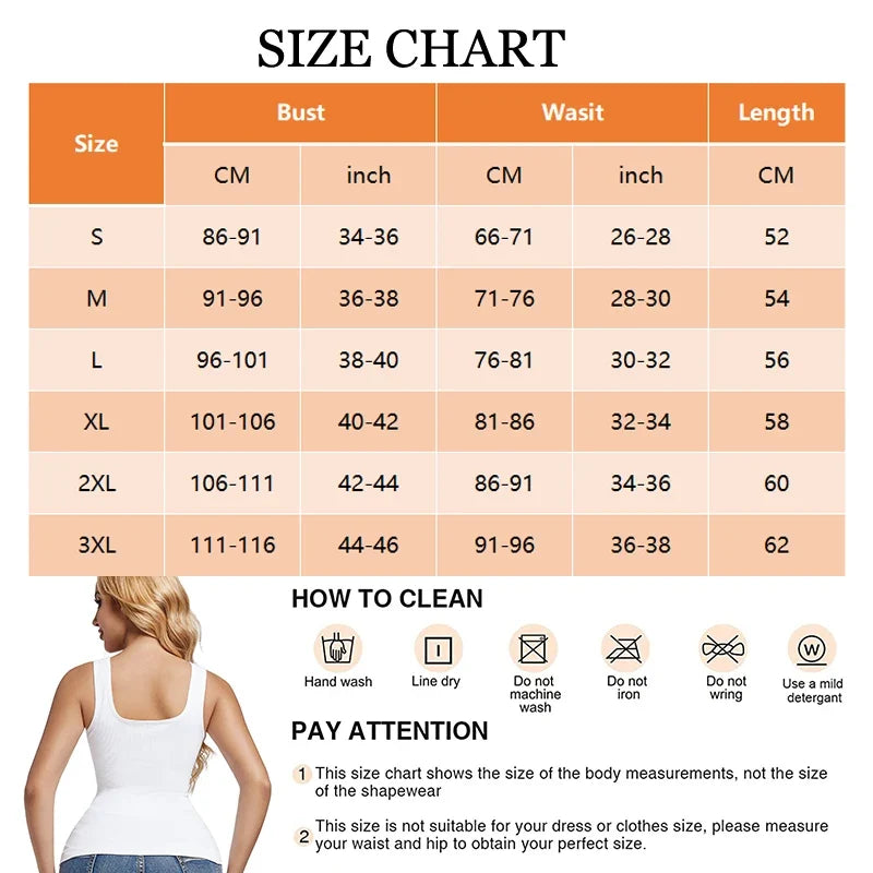 3PCS Square Neck Shapewear Tank Tops for Women Shapewear Tank Tops for Women Compression Tanks Body Shaper Camisole Cami Tops