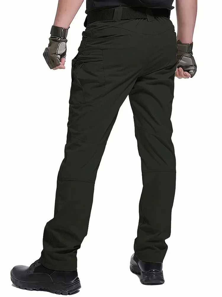 Men's Outdoor Tactical Pants Men Clothing Multi Pocket Outdoor Hunting Clothes Hiking Sweatpants Water-repellent, Wear-resistant