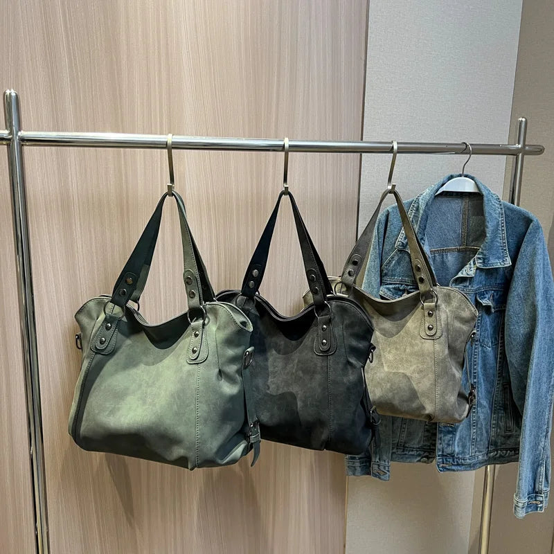 Women's Bag Large Capacity Totes Retro Luxury Handbags High Quality Messenger Bags Vintage Crossbody Bags Brand Shoulder Bags