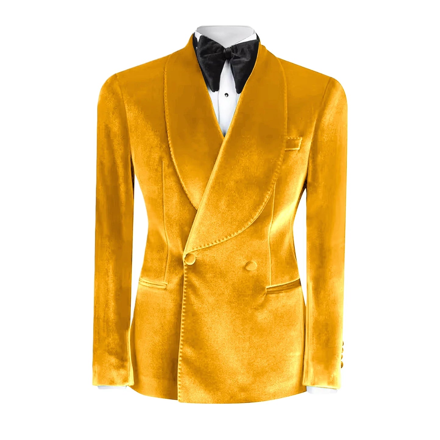 Vintage Velvet Wedding Tuxedos Jacket Double Breasted Men Blazers Suit Peaked Lapel Groom Wear Party Sport Coats Customized