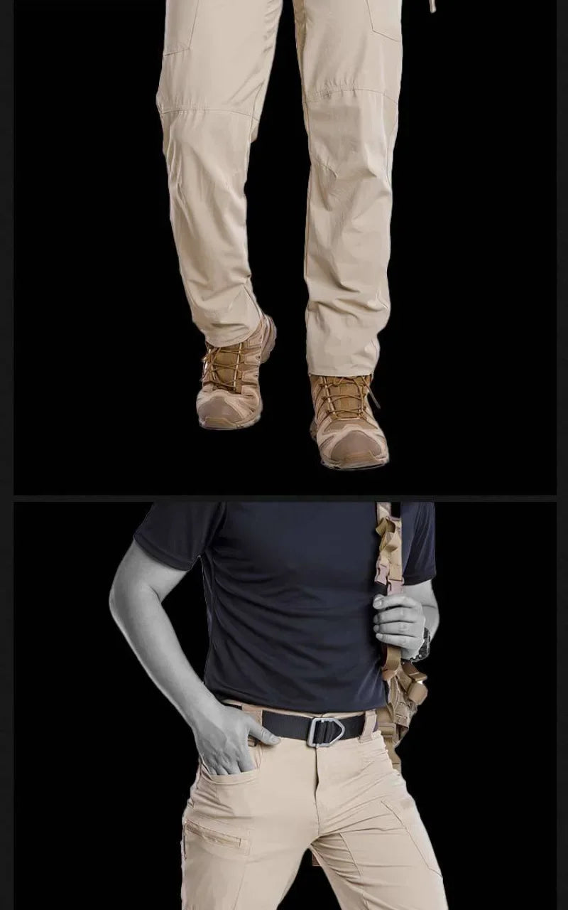 Summer Quick Drying Tactical Pants Men Outdoor Lightweight Thin Breathable Climbing Sport Hiking Pants Casual Work Trousers