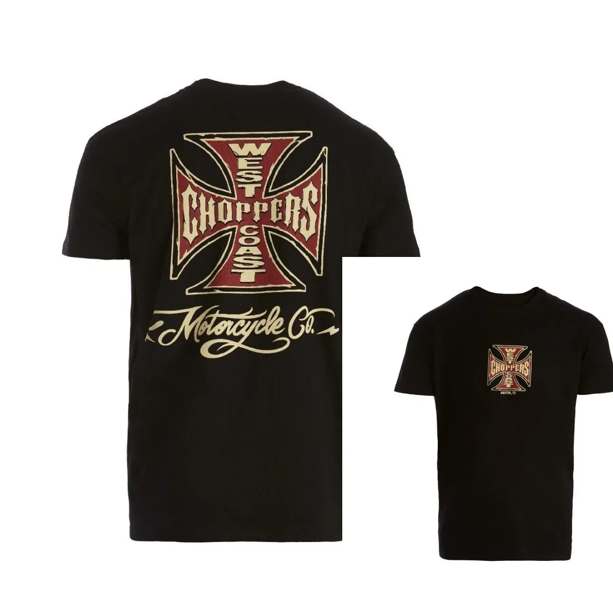 New 2026 West Coast Choppers  Graphic Tee 100% Cotton Round Neck Casual Regular Fit Unisex T-shirt  Summer Top